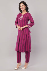 Magenta Suit IndiStyle